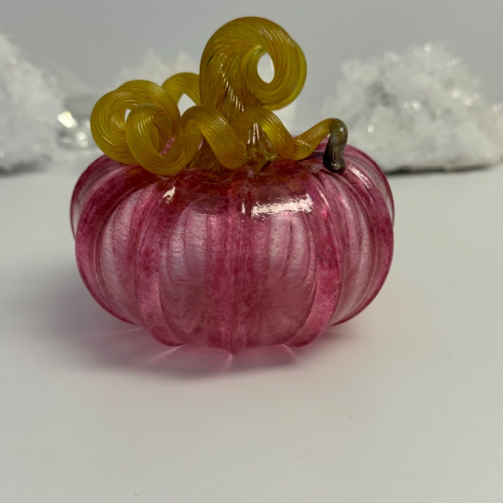Glass Blown Pumpkin